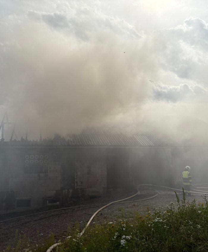 Wirtschaftsgebäudebrand am Leidenberg