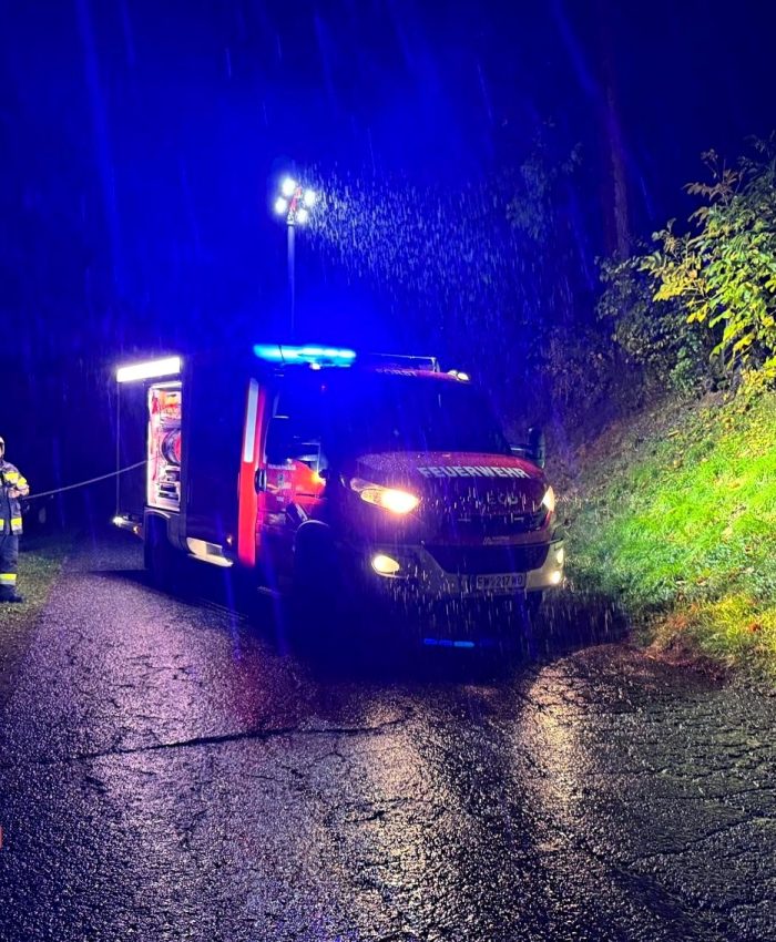 Unwettereinsatz in Forst