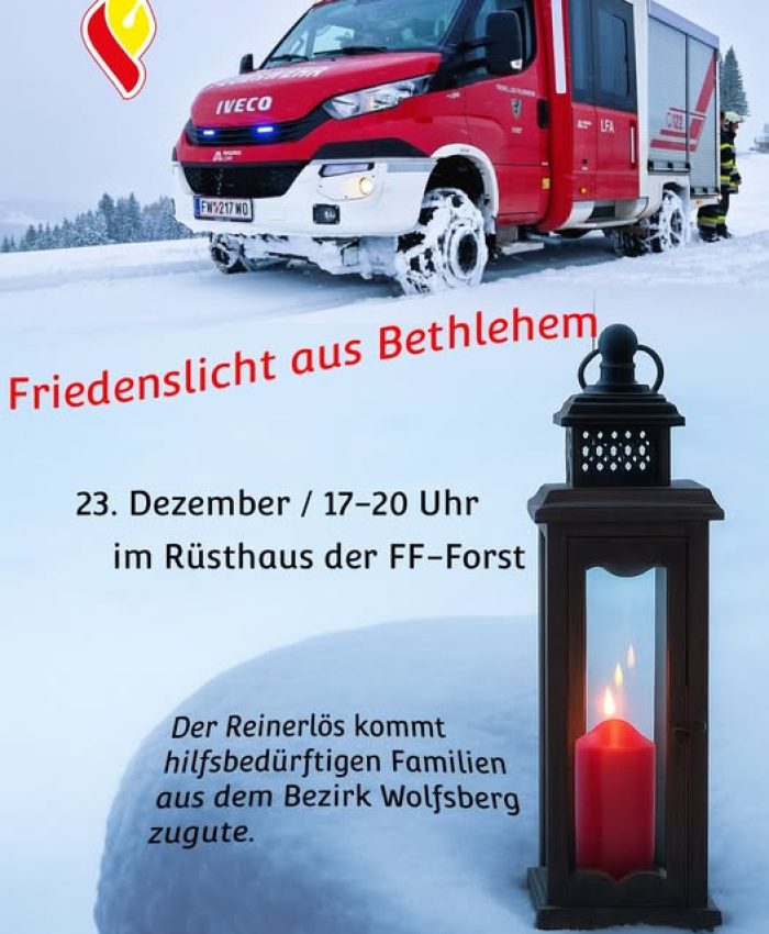 Friedenslichtaktion 2025🕯️